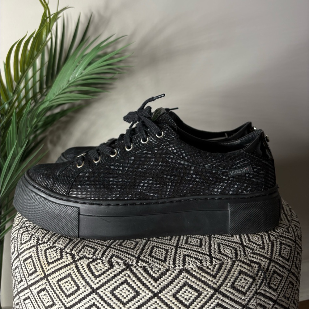 Mephisto Gyna Women's Black Sneakers